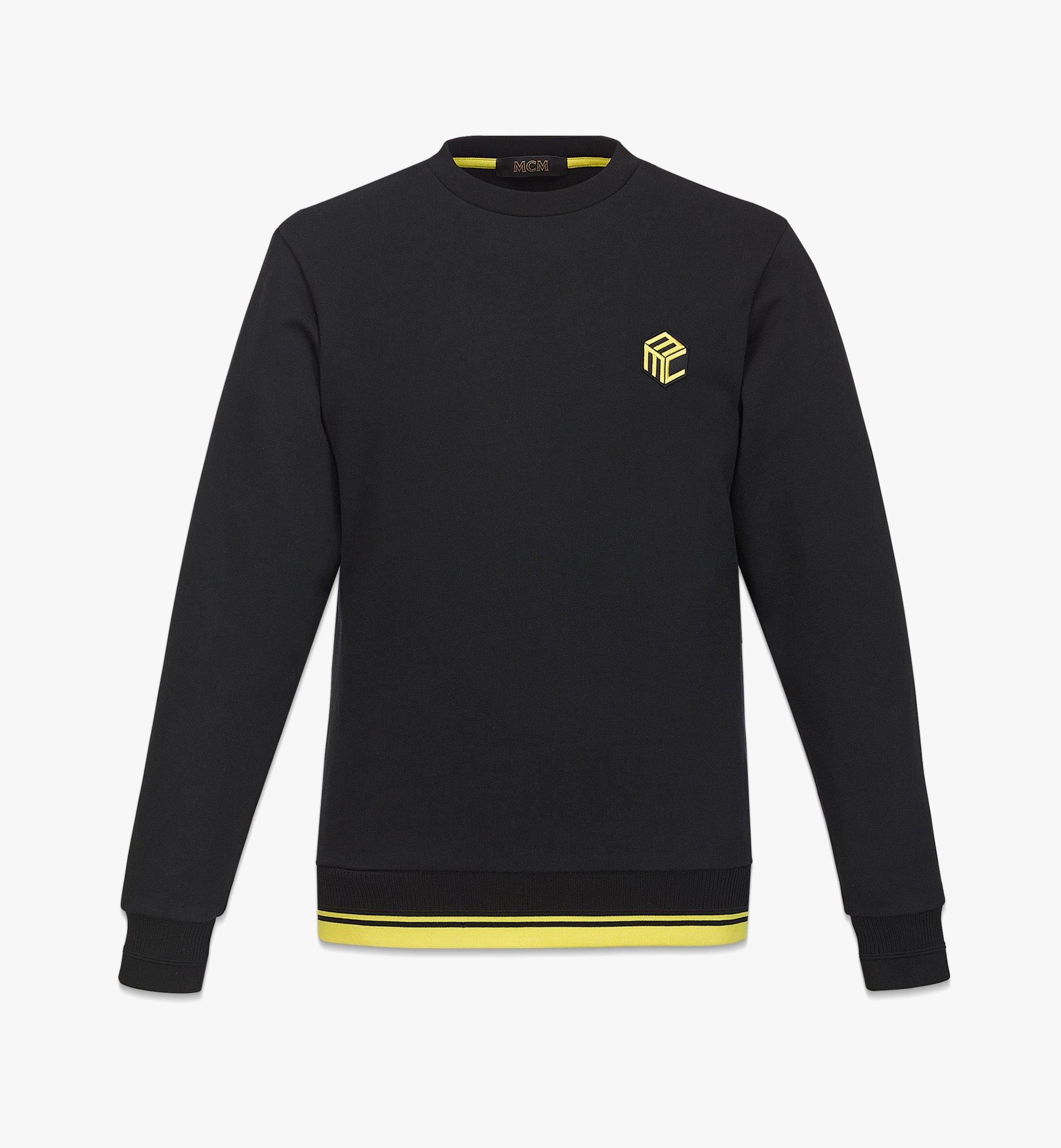 Men’s Cubic Logo Sweatshirt in Organic Cotton 1